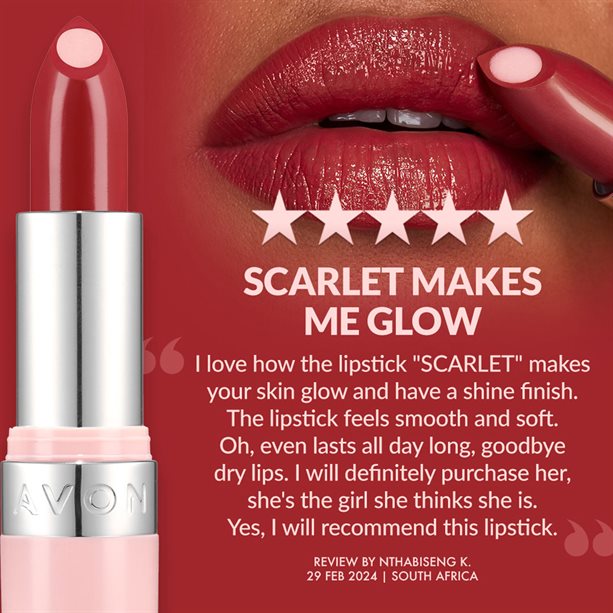 Avon Hydramatic Shine Lipstick 3 6 Grams Avon South Africa