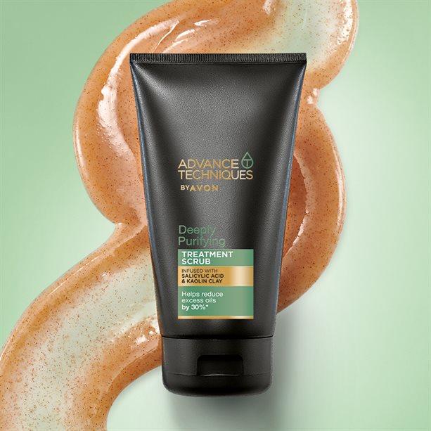 Advance Techniques Deeply Purifying Treatment Scrub 150ml - Avon