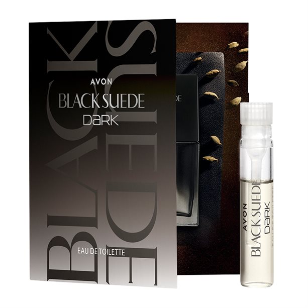 Black Suede Dark Sample Vial 0.6ml - Avon South Africa