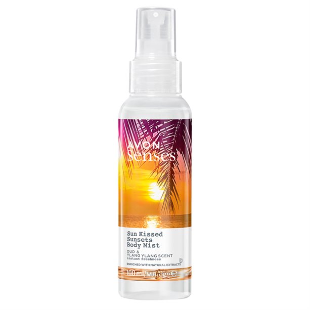 Senses Sun Kissed Sunsets Body Mist 100ml - Avon South Africa