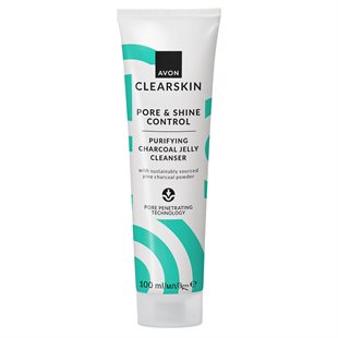 Clearskin Pore & Shine Control Purifying Charcoal Jelly Cleanser