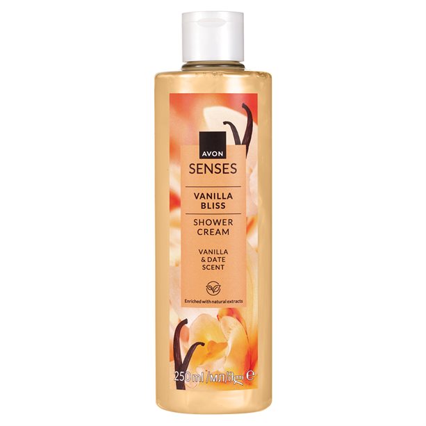 Senses Vanilla Bliss Shower Cream 250ml - Avon South Africa