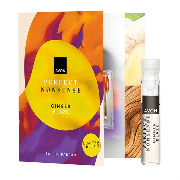 Perfect Nonsense Ginger Blaze Sample Vial 0.6ml - Avon South Africa