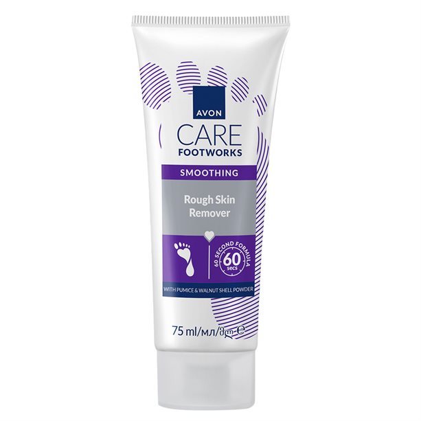 Avon Care Footworks Lavender Exfoliating Clay Mask 75ml - Avon