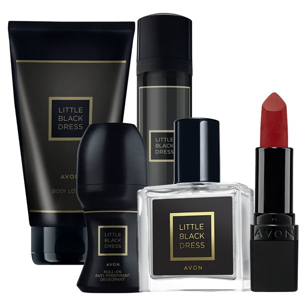 Little Black Dress Body Lotion, RollOn, Body Spray, Eau de Parfum