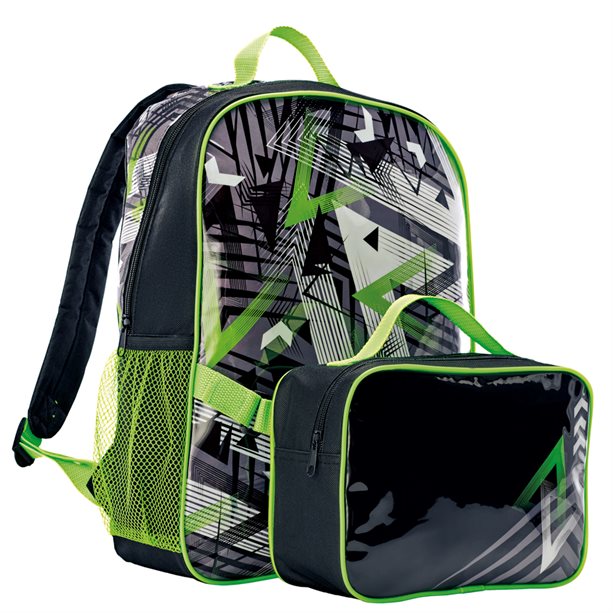 boys backpack and lunchbox set