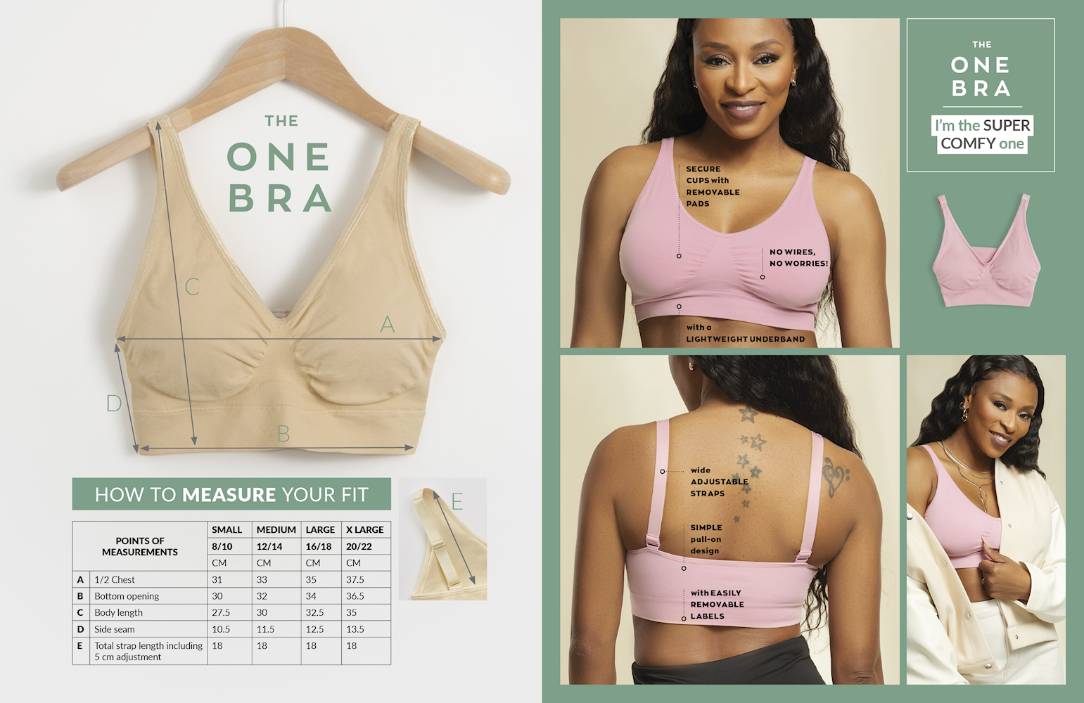One bra
