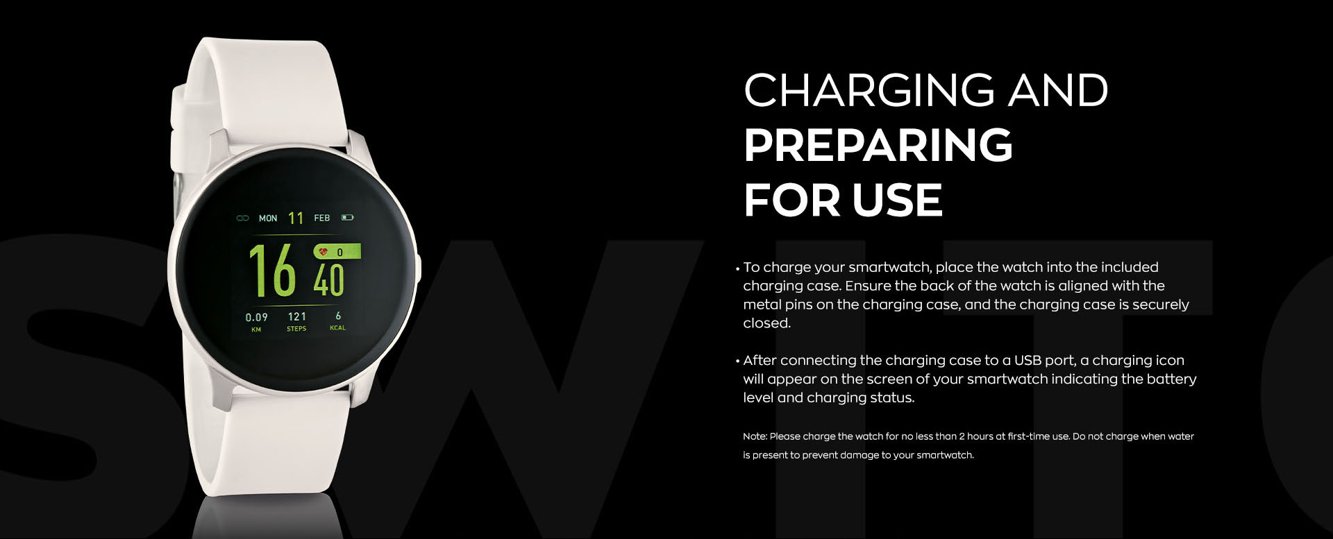 Charging and connecting 