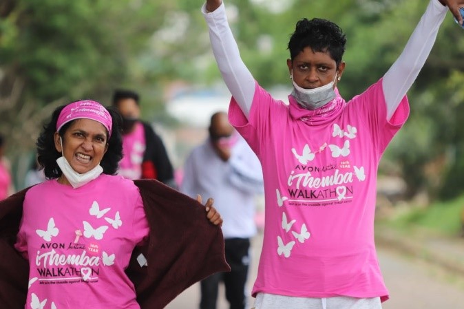 Second virtual AVON Justine iThemba Walkathon a roaring success
