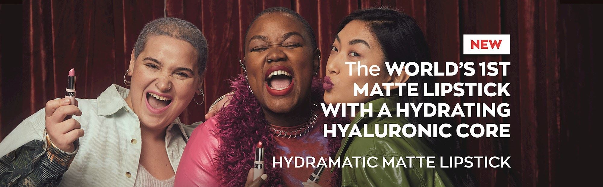 World's first hydramtic lipstick