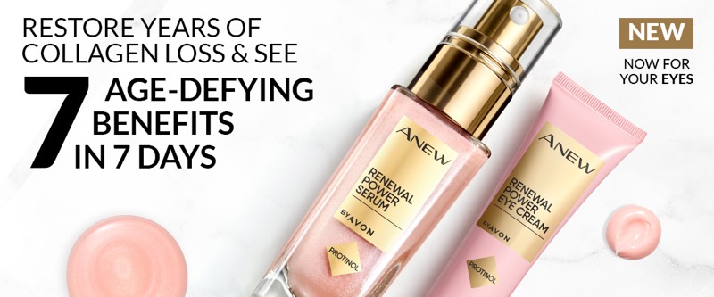 Avon Anew Ultimate Skin Renewal Power Pack | Full Size | Serum, Eye & Day  Cream