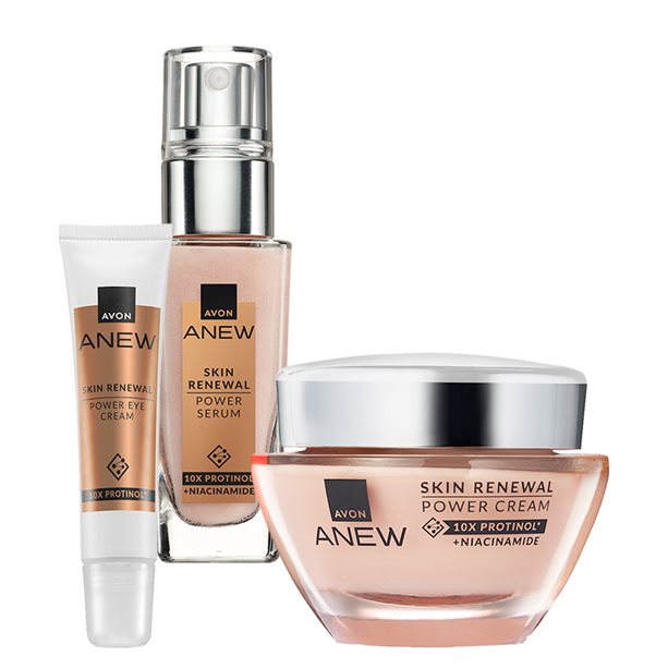 Anew Skin Renewal Power Eye Cream, Serum & Power Cream