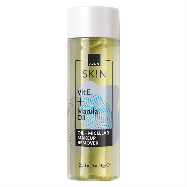 Avon SK!N Oil + Micellar Make-Up Remover 200ml