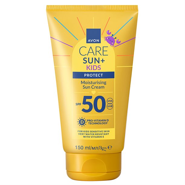 Avon Care Sun + Protect Kids Moisturising Sun Cream SPF 50 150ml