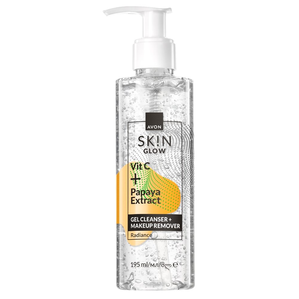Avon SK!N Glow Gel Cleanser + Make-Up Remover