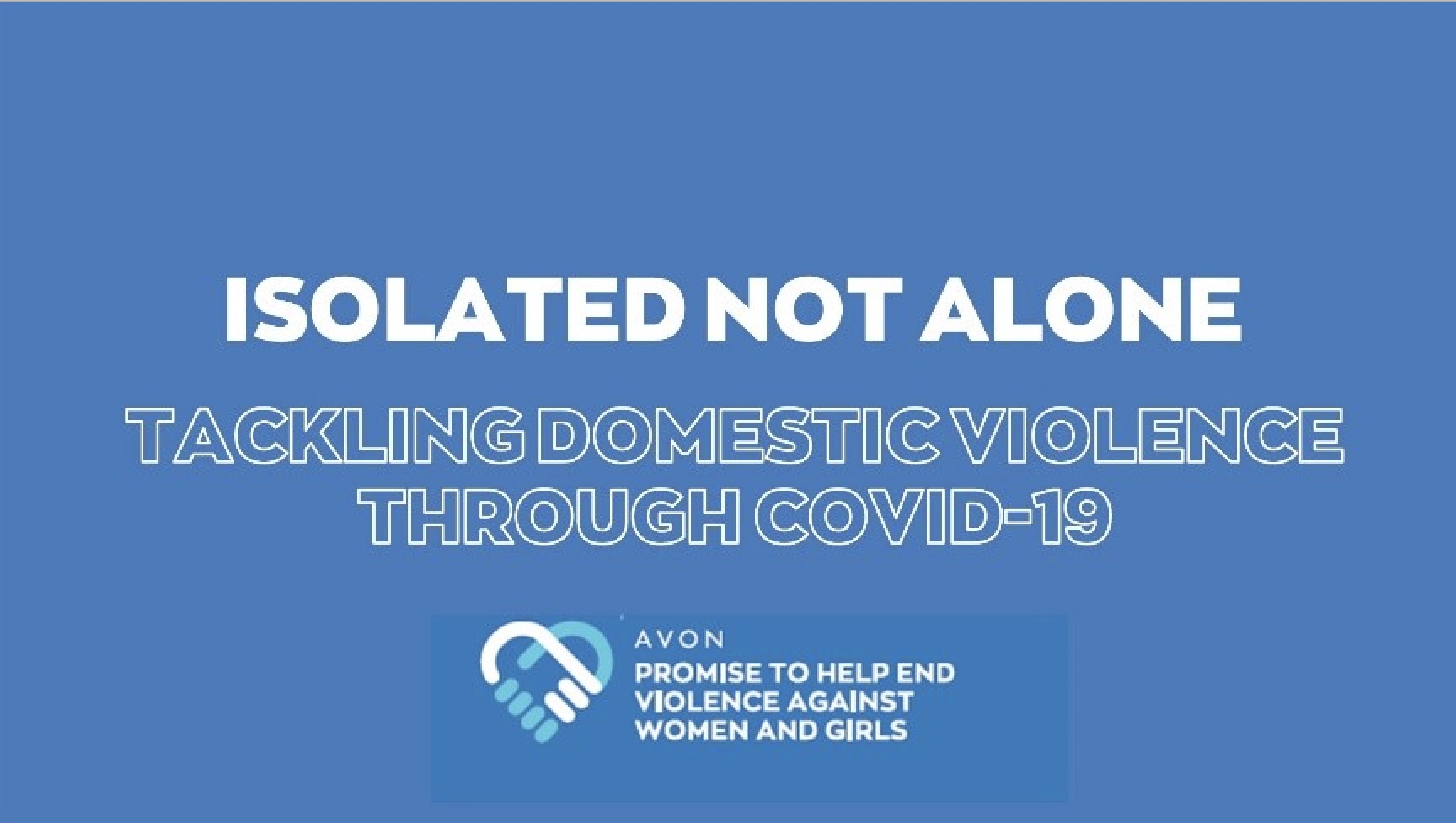 Avon Justine and the Avon Foundation for Women tackle domestic abuse