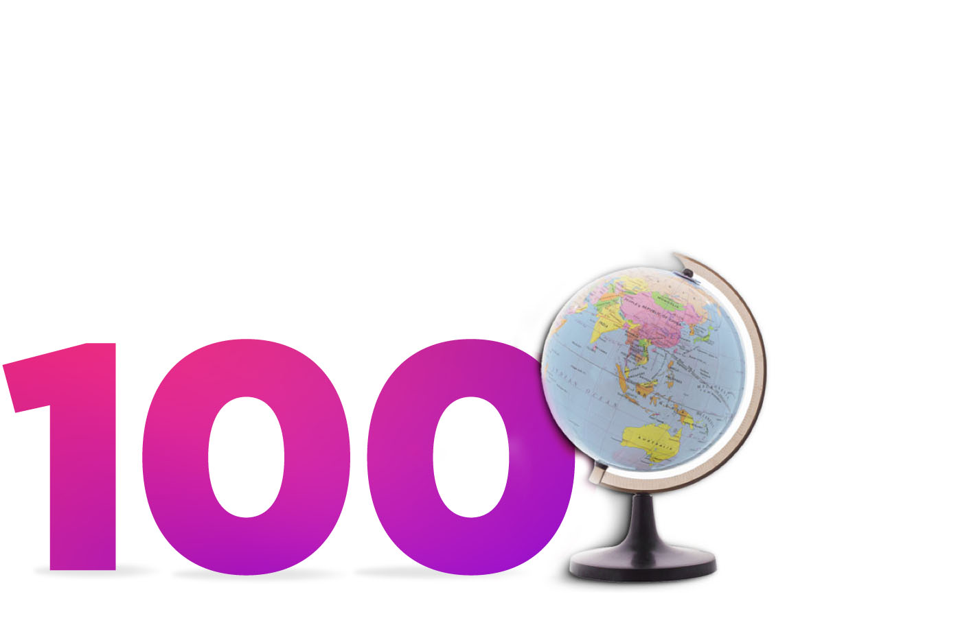 100 countries